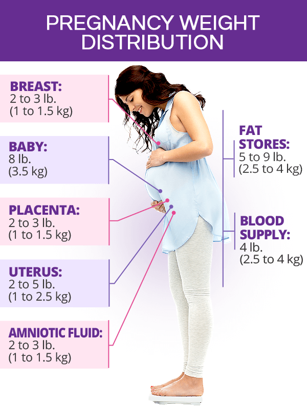 21 Weeks Weight Gain Chart Keski