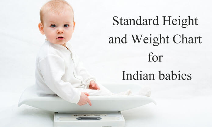 Age Wise Height And Weight Chart For Indian Baby Boys And Girls Baby 