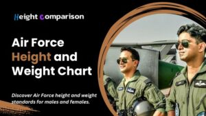Air Force Height And Weight Chart For Male And Female