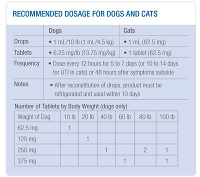 Amoxicillin Dosage Chart For Cats Ponasa
