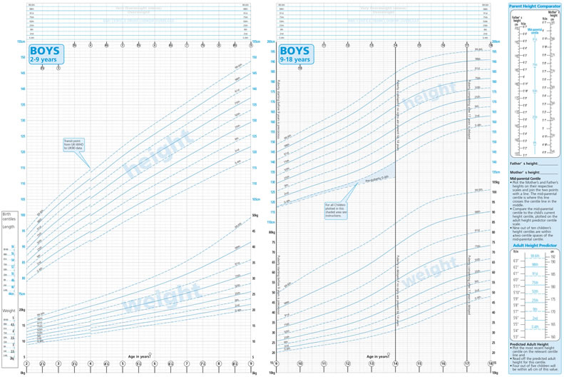Children S Height And Weight Chart Percentile Uk Bios Pics