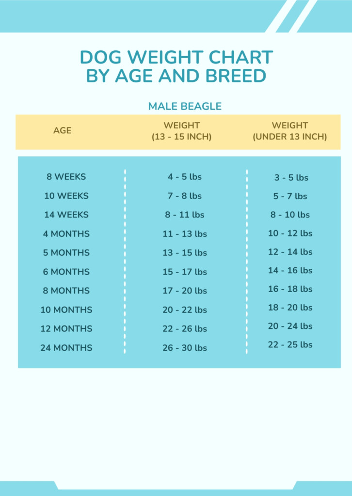 Dog Weight Chart By Age And Breed Howtodoes