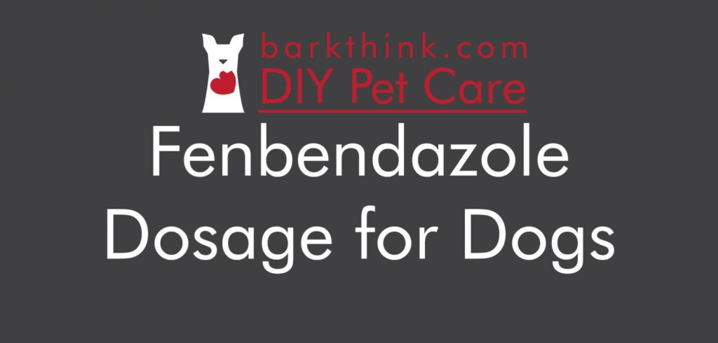 Fenbendazole Dewormer Dosage For Dogs