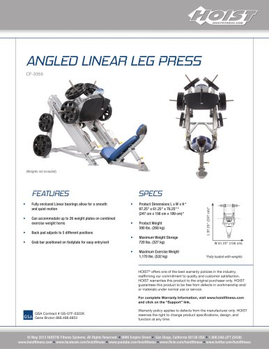 Hoist Weight Chart EOUA Blog