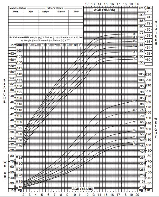 Male Height Weight Chart Obesity