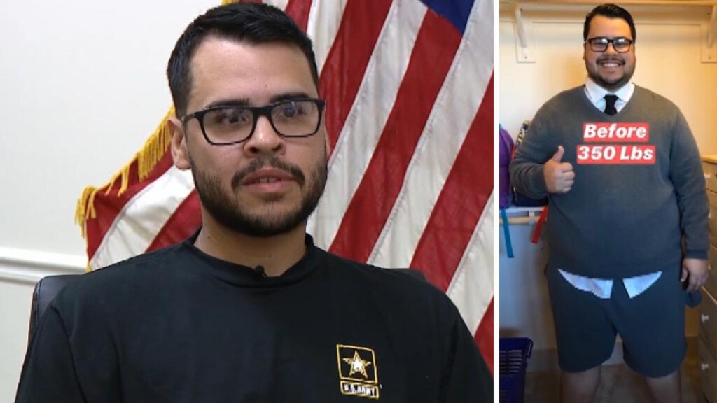 New US Army Recruit Who Weighed 350 Pounds Drops Nearly Half Of Body 