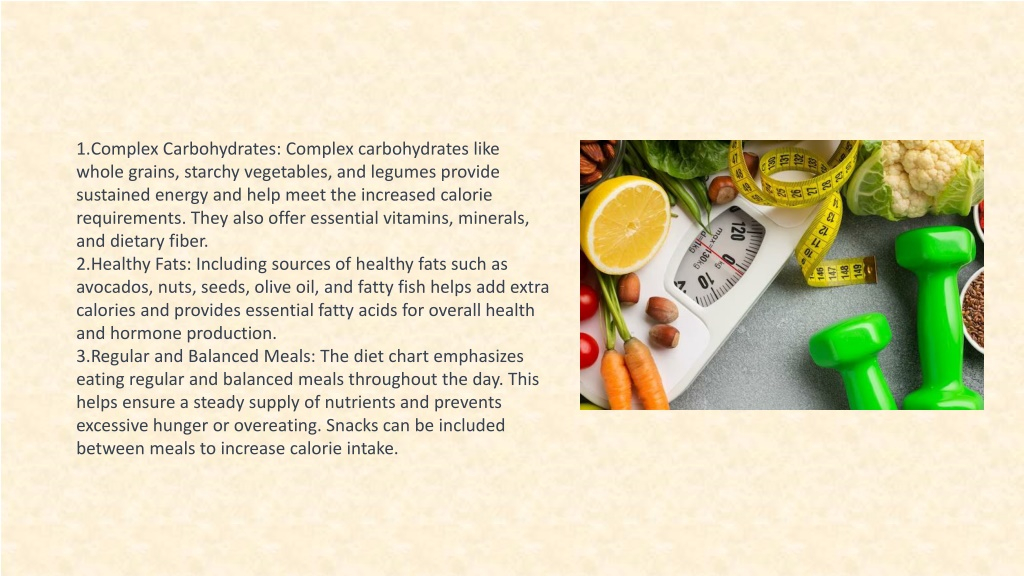 PPT Diet Chart Gain Weight PowerPoint Presentation Free Download 
