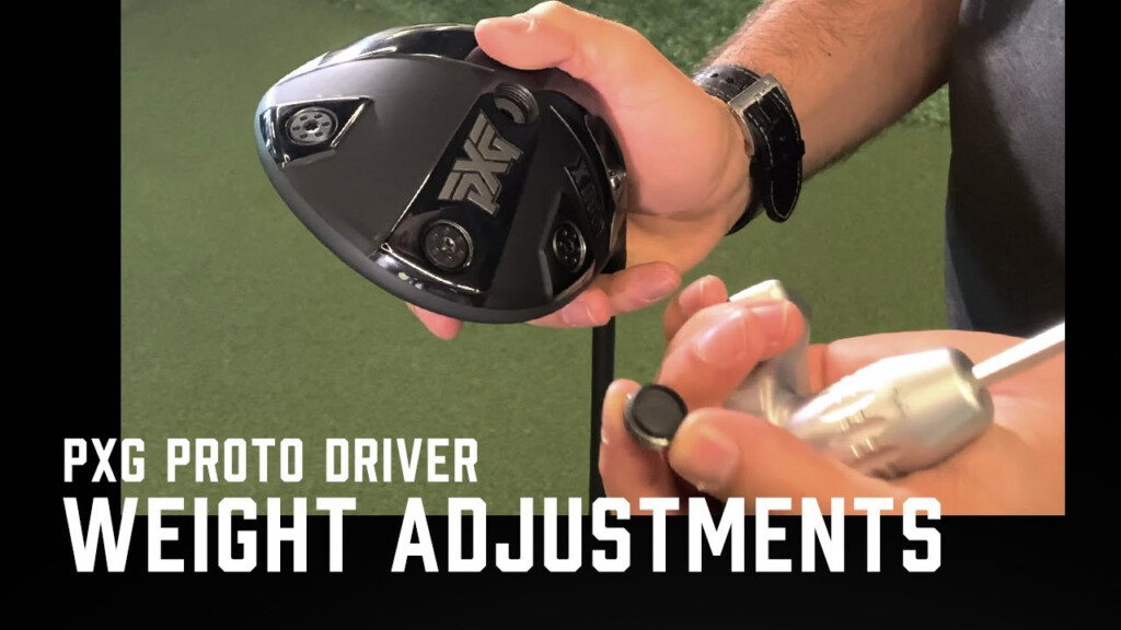 PXG Prototype Driver Weight Settings And Adjustments FOGOLF FOLLOW GOLF