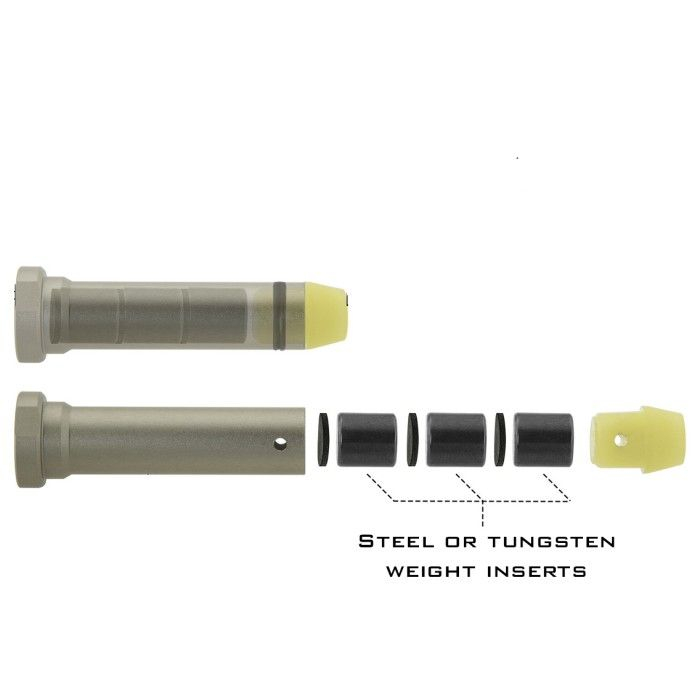 Tungsten AR15 Buffer Weight H1 H2 H3 