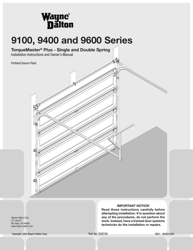 Wayne Dalton Door Weight Chart A Visual Reference Of Charts Chart Master